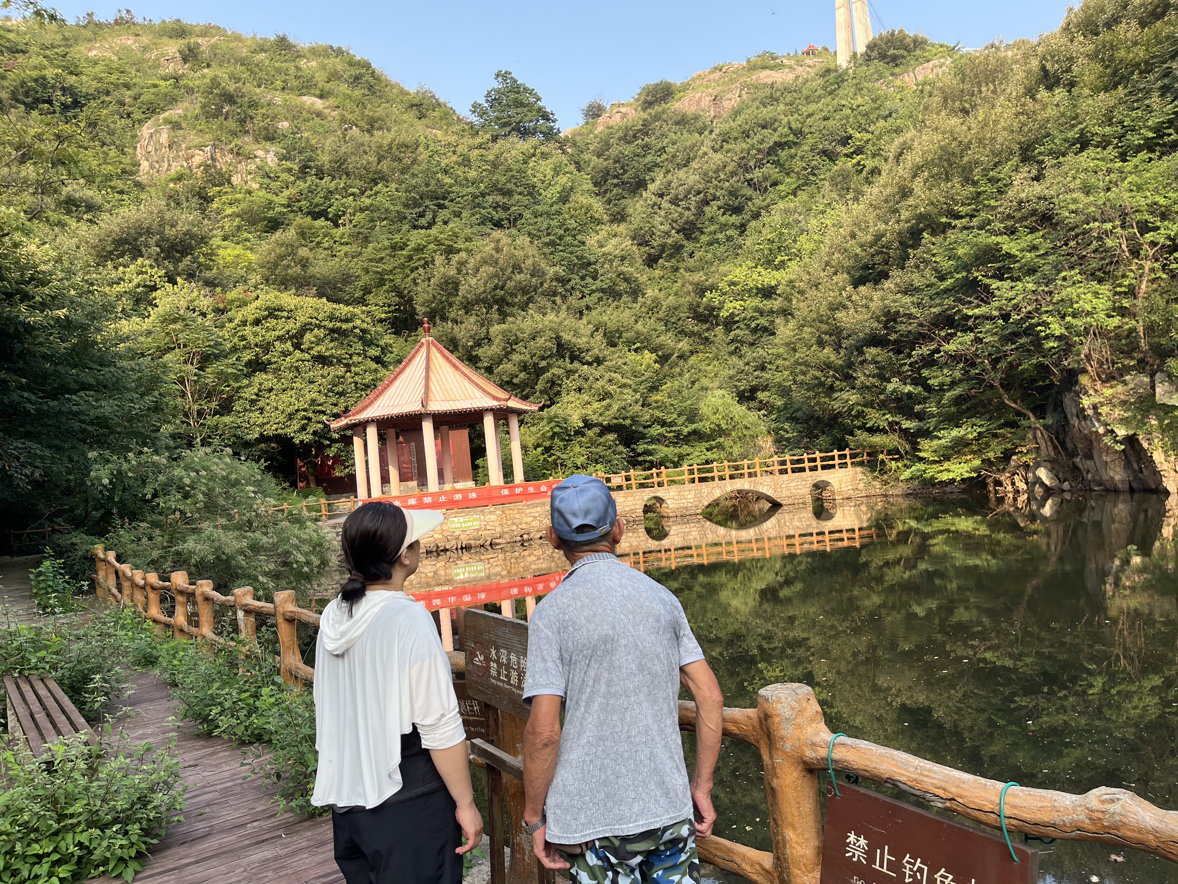 巡查云龙涧景区防溺水.jpg